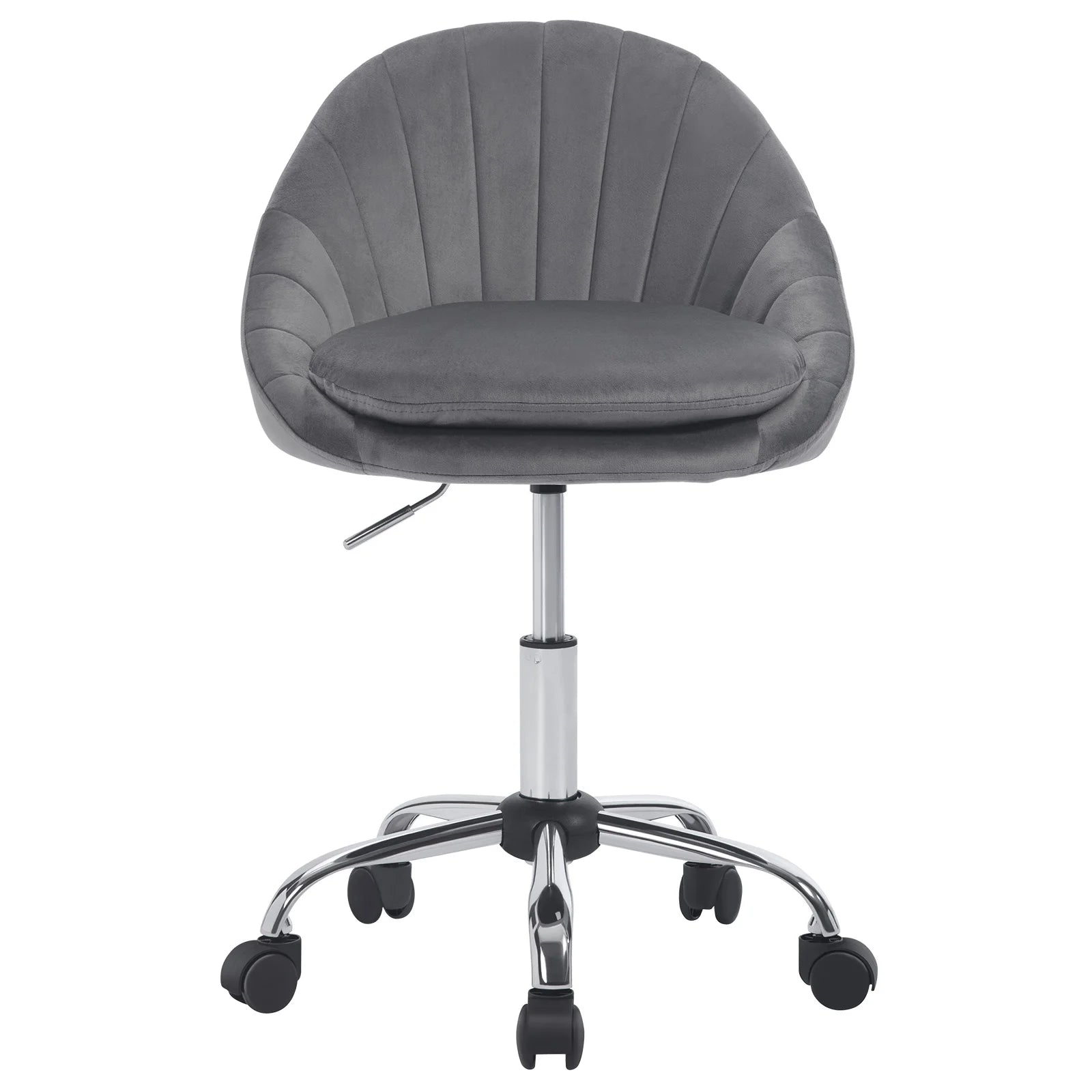 WOLTU Ergonomischer Make-up-Kosmetikstuhl, drehbarer Bürostuhl mit Rollen, Schreibtischstuhl für Zuhause, Schreiben, Arbeitszimmer, Schlafzimmer