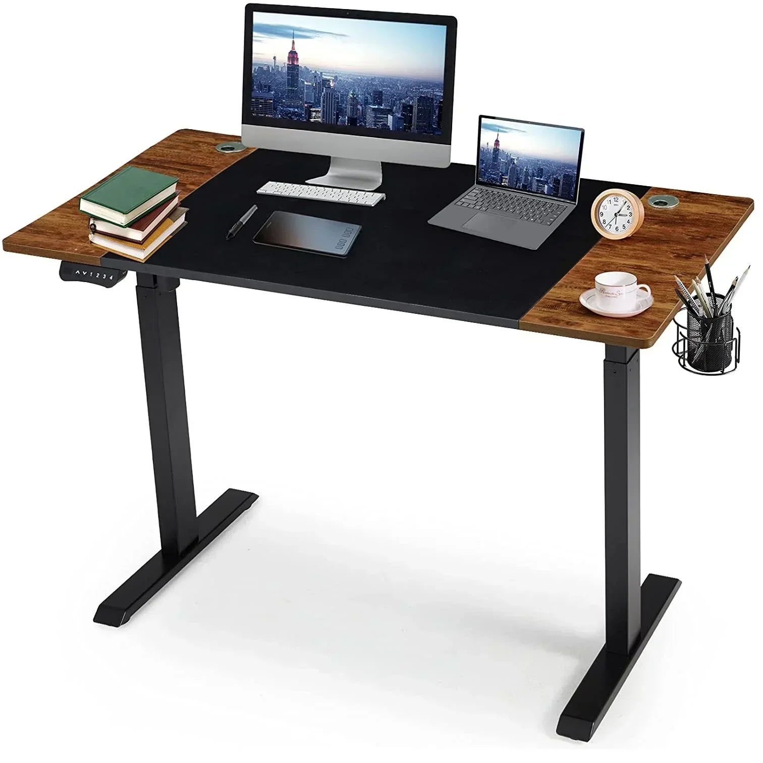 Zuhause/Büro, steigender, höhenverstellbarer Schreibtisch, Sitz-Stehschreibtisch, Rahmen-Up-Schreibtisch, Sitz-Stehtisch, Heimarbeit, Lift, Computertisch