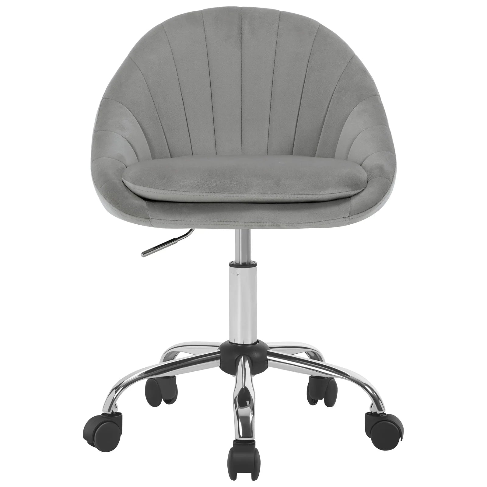 WOLTU Ergonomischer Make-up-Kosmetikstuhl, drehbarer Bürostuhl mit Rollen, Schreibtischstuhl für Zuhause, Schreiben, Arbeitszimmer, Schlafzimmer