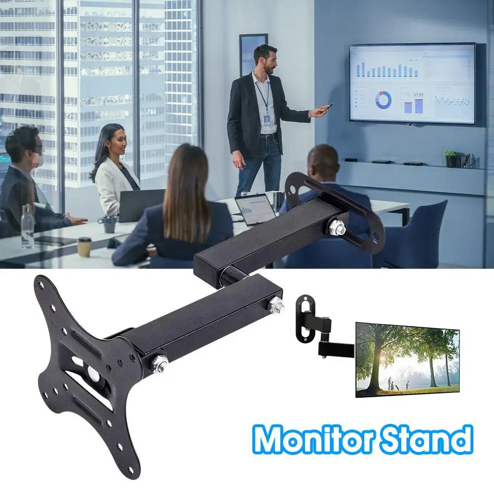 TV Monitor TV Halterungen LCD LED Monitor Wand Halterung Einstellbare TV Bildschirm Halter TV Rahmen Unterstützung Für 10-27 zoll TV